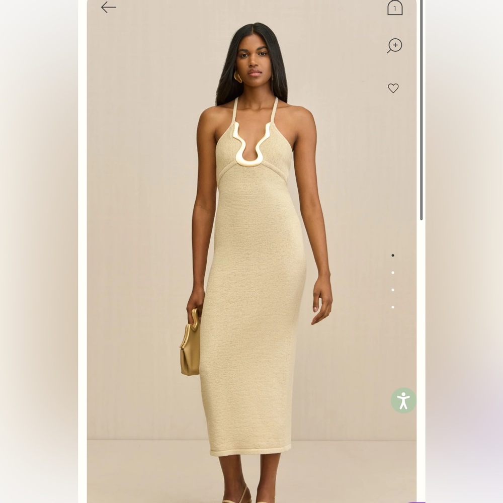 Cult Gaia Valma Knit Dress